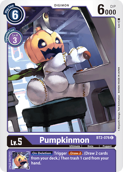 (BT02-076) - Pumpkinmon