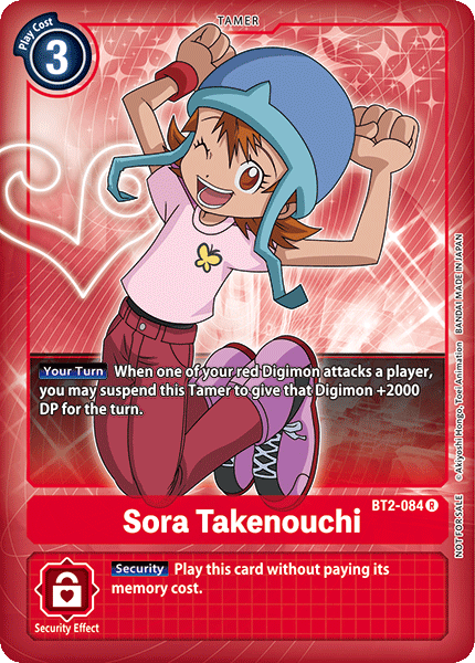 (BT02-084) - Sora Takenouchi (Alt Art)