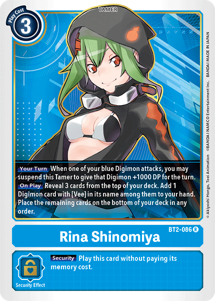 (BT02-086) - Rina Shinomiya