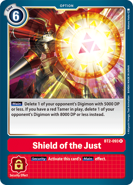 (BT02-093) - Shield of the Just