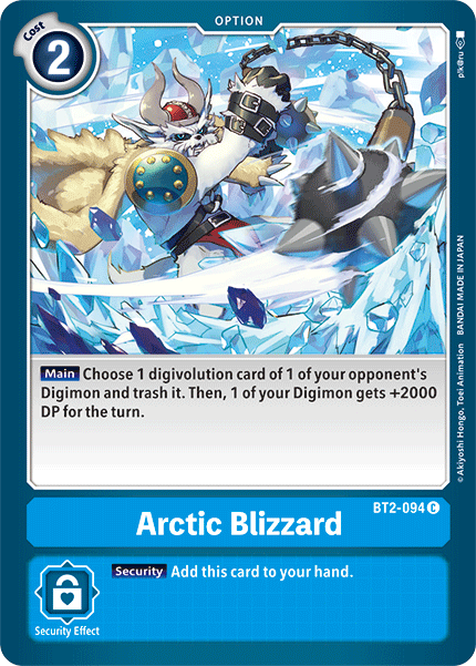 (BT02-094) - Arctic Blizzard