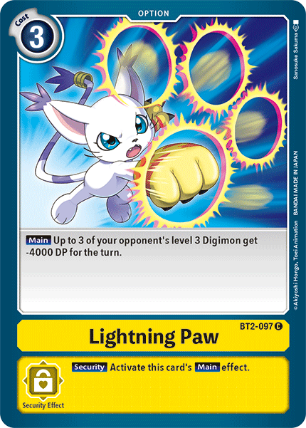 (BT02-097) - Lightning Paw