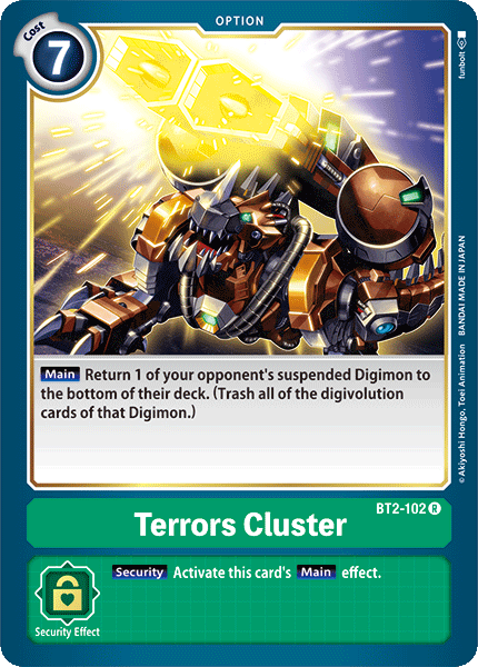 (BT02-102) - Terrors Cluster