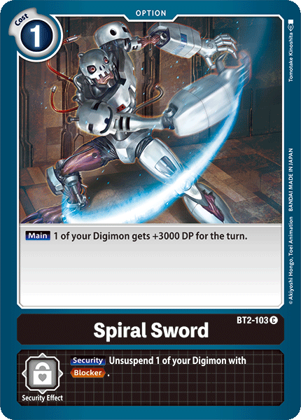 (BT02-103) - Spiral Sword