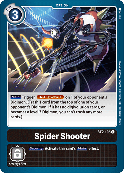 (BT02-105) - Spider Shooter