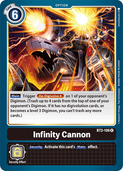 (BT02-106) - Infinity Cannon