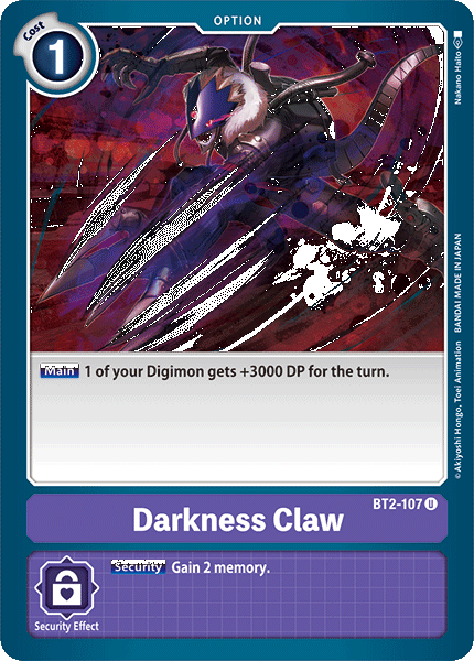 (BT02-107) - Darkness Claw