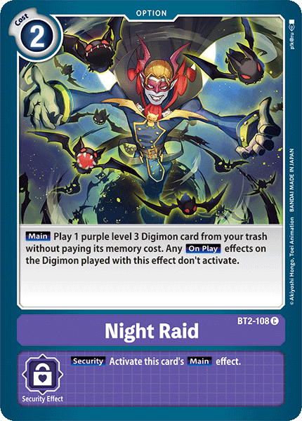 (BT02-108) - Night Raid