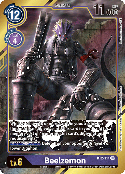 (BT02-111) - Beelzemon (Alt Art)