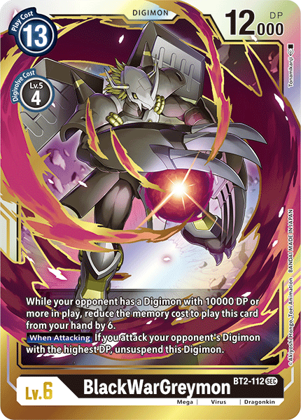 (BT02-112) - BlackWarGreymon