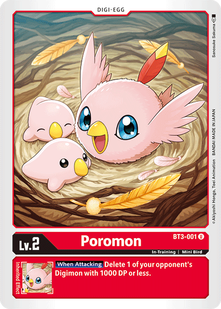 (BT03-001) - Poromon