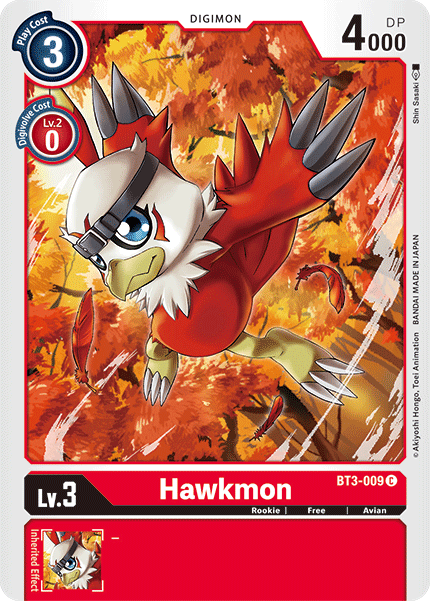 (BT03-009) - Hawkmon