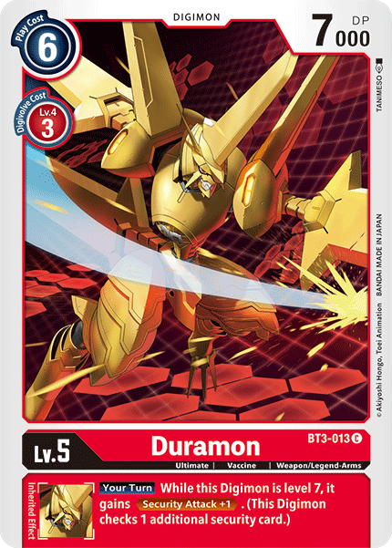 (BT03-013) - Duramon