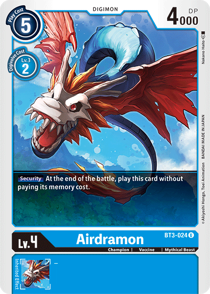 (BT03-024) - Airdramon