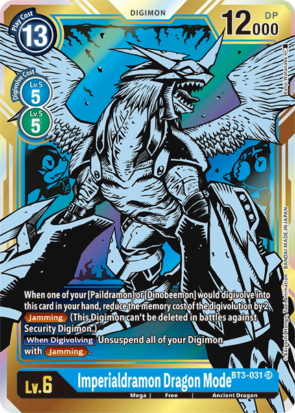 (BT03-031) - Imperialdramon Dragon Mode (Alt Art)