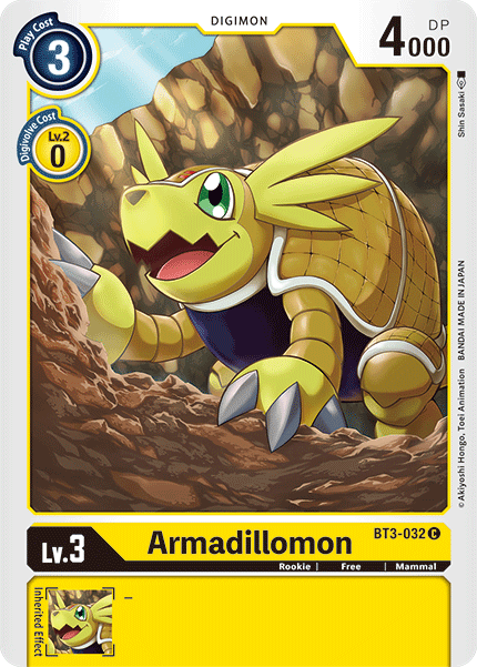 (BT03-032) - Armadillomon