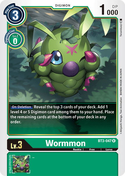 (BT03-047) - Wormmon