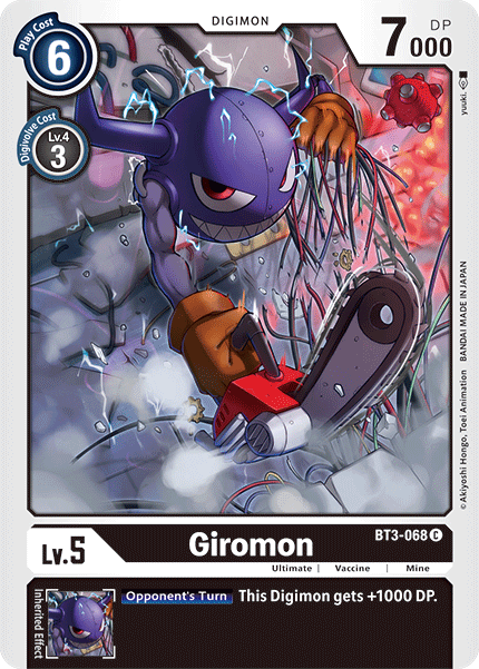 (BT03-068) - Giromon