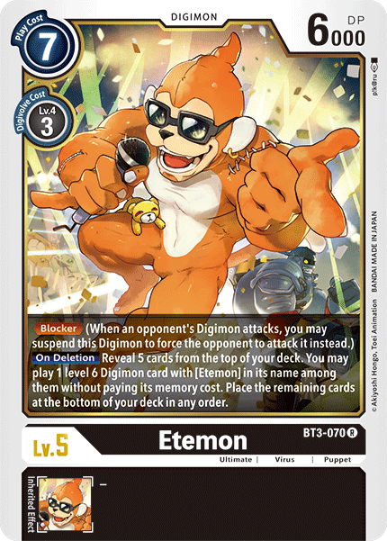 (BT03-070) - Etemon