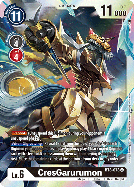 (BT03-073) - CresGarurumon