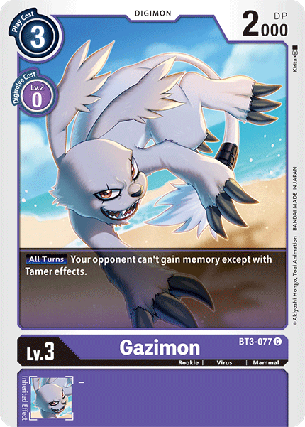 (BT03-077) - Gazimon