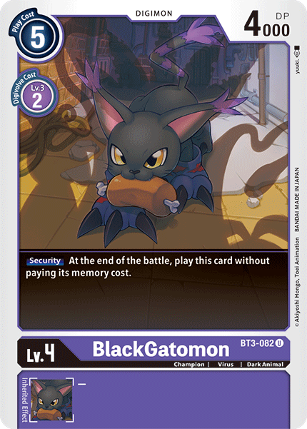 (BT03-082) - BlackGatomon