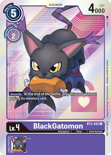 (BT03-082) - BlackGatomon (Alt Art)