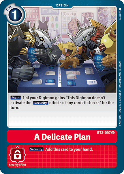 (BT03-097) - A Delicate Plan