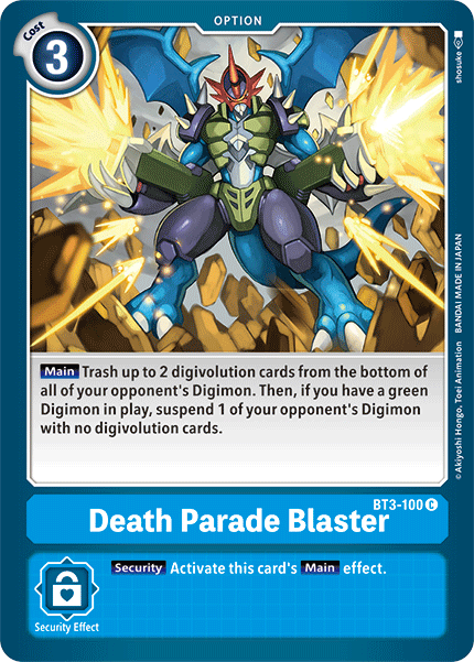 (BT03-100) - Death Parade Blaster