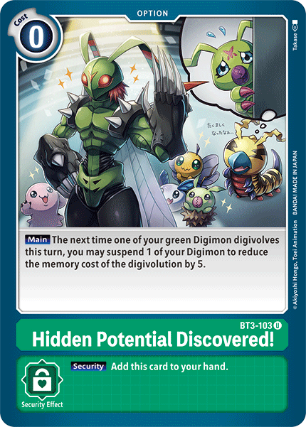 (BT03-103) - Hidden Potential Discovered!