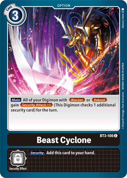 (BT03-106) - Beast Cyclone