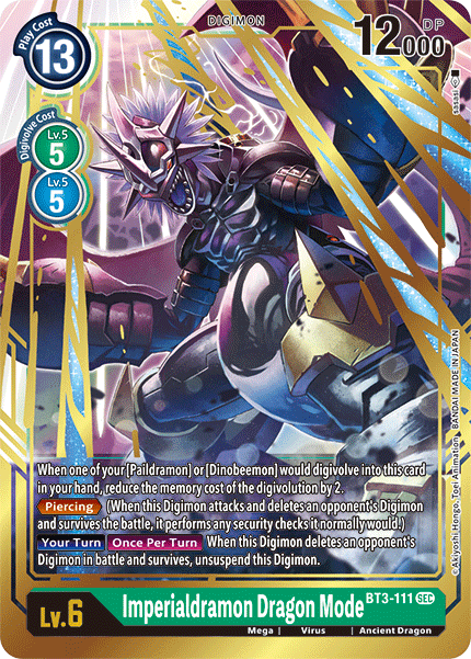 (BT03-111) - Imperialdramon Dragon Mode