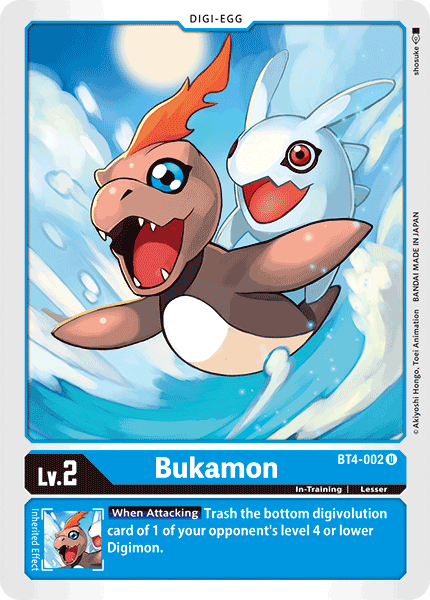 (BT04-002) - Bukamon