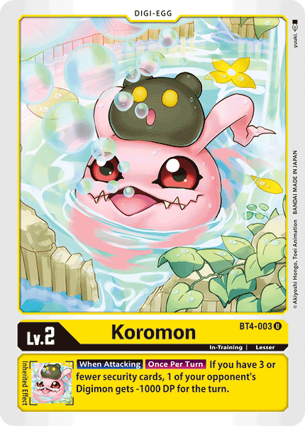 (BT04-003) - Koromon