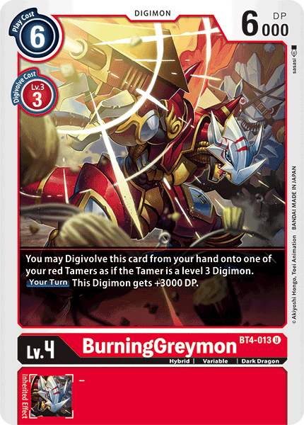 (BT04-013) - BurningGreymon