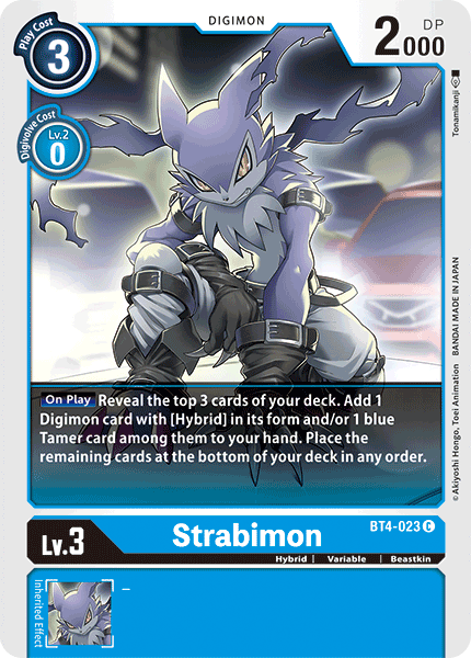 (BT04-023) - Strabimon