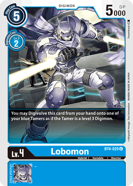 (BT04-025) - Lobomon