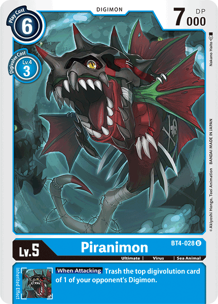 (BT04-028) - Piranimon