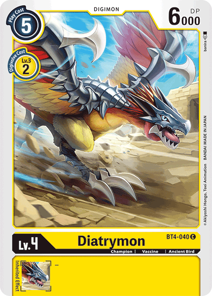 (BT04-040) - Diatrymon