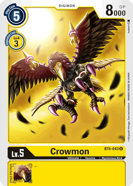 (BT04-043) - Crowmon