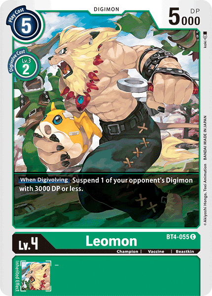 (BT04-055) - Leomon