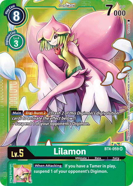 (BT04-059) - Lilamon (Alt Art)