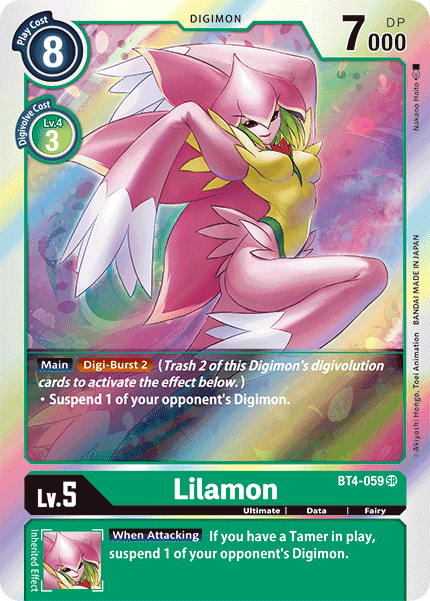 (BT04-059) - Lilamon