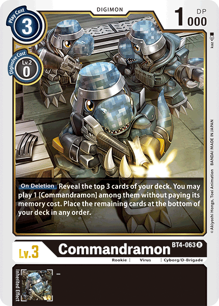 (BT04-063) - Commandramon