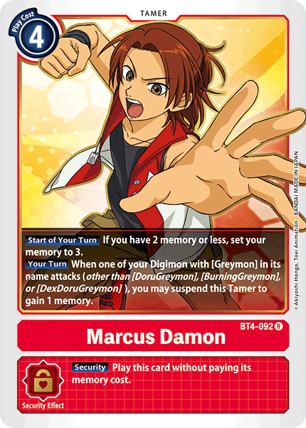 (BT04-092) - Marcus Damon