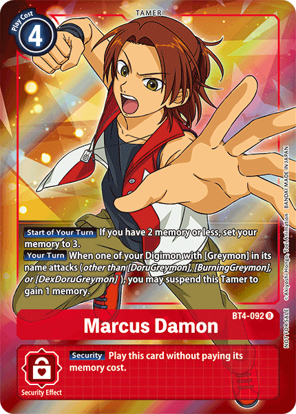 (BT04-092) - Marcus Damon (Alt Art)