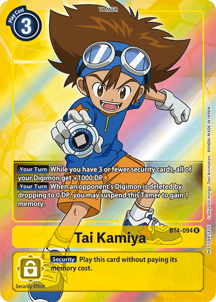 (BT04-094) - Tai Kamiya (Alt Art)