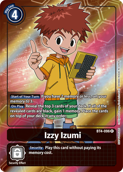 (BT04-096) - Izzy Izumi (Alt Art)