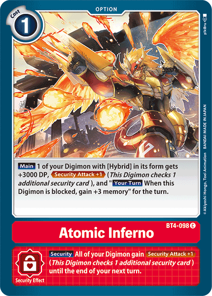 (BT04-098) - Atomic Inferno