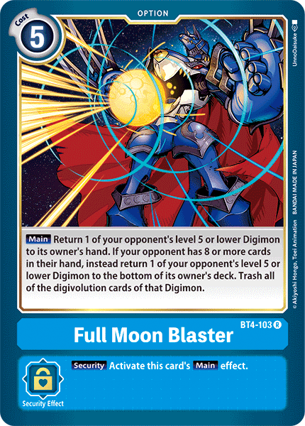 (BT04-103) - Full Moon Blaster